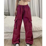 レッドパープル | カーゴパンツ ジョガーパンツ レディース | ANGELCLOSET