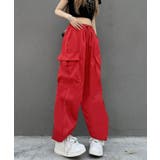 レッド | カーゴパンツ ジョガーパンツ レディース | ANGELCLOSET