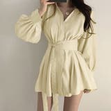 クリーム色 | セットアップ レディース 春夏 シャツ | Miniministore