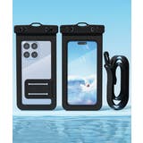 ブラック | スマホ用防水ケース 水中撮影スマホポーチ | Miniministore