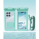 ミント | スマホ用防水ケース 水中撮影スマホポーチ | Miniministore