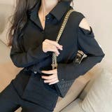 ブラック | シアー シャツブラウス レディース 長袖 | Miniministore