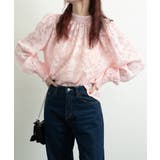 ピンク | シアーブラウス バルーンスリーブ 韓国風 | Miniministore
