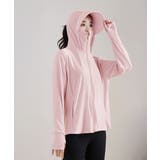 ピンク | 着る日傘 つば付きパーカーラッシュガード | Miniministore