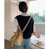 ライトブラウン | 巾着 ショルダーバッグ レディース 軽量 | Miniministore