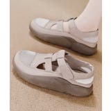 ベージュ | 厚底スニーカーサンダル レディース韓国風 | Miniministore