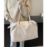 アイボリー | 1泊2泊旅行 ユニセックスバッグ コーデュロイマザーズバッグ | SUNSHINE CLOSET