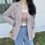 ライトパープル | 春夏ジャケット レディース 軽アウター黒 | ANGELCLOSET