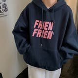 ネイビー | カレッジロゴパーカー裏起毛レディース | SUNSHINE CLOSET