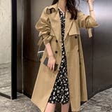 ベージュ | 春秋 トレンチコート レディース ロング | Miniministore