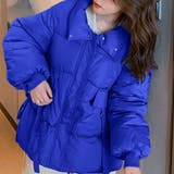 ブルー | ジャケット フェイクダウン レディース | Miniministore