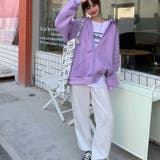 ラベンダー | 裏起毛 スウェットパーカー レディース | Miniministore