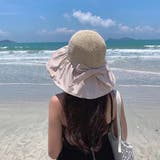 アイボリー | サンバイザー バケットハットバックリボン | Miniministore