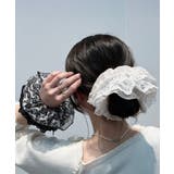 ボリュームレースシュシュ 大きめヘアゴム | Miniministore | 詳細画像4