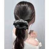 ボリュームレースシュシュ 大きめヘアゴム | Miniministore | 詳細画像5
