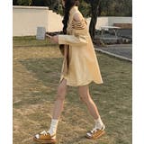 オフショルダーシャツ肩掛け付きシャツ春夏 | Miniministore | 詳細画像8 