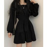 ティアードミニワンピース ウエストマーク | Miniministore | 詳細画像3 