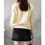 ニットカーディガンリボン飾り 秋冬ニット | Miniministore | 詳細画像16 