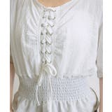 レースアップブラウスウエストシャーリング | Miniministore | 詳細画像14 