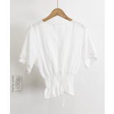 レースアップブラウスウエストシャーリング | Miniministore | 詳細画像21 