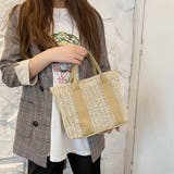 かごバッグ レディース大容量草編みバッグ | Miniministore | 詳細画像5