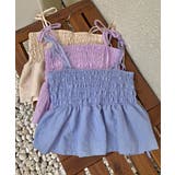 シャーリングキャミソール ペプラムキャミ | Miniministore | 詳細画像16