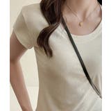 UネックTシャツ レディース 半袖 夏服 | Miniministore | 詳細画像10 