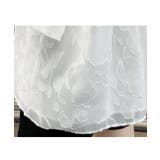 Vネックフリルブラウス 花柄刺しゅう夏服 | Miniministore | 詳細画像17