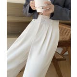 ワイドパンツ ツータックスラックスパンツ | Miniministore | 詳細画像10 