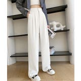 ワイドパンツ ツータックスラックスパンツ | Miniministore | 詳細画像11 