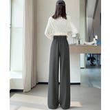 ワイドパンツ ツータックスラックスパンツ | Miniministore | 詳細画像18 