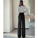 ワイドパンツ ツータックスラックスパンツ | Miniministore | 詳細画像22 