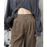 ワイドパンツ ツータックスラックスパンツ | Miniministore | 詳細画像28 
