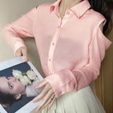 シアー シャツブラウス レディース 長袖 | Miniministore | 詳細画像11 