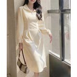 ハーフジップワンピース長袖ウエストタック | Miniministore | 詳細画像5 