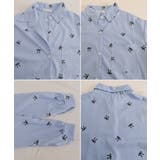 総柄リボンシャツブラウス ゆったりシャツ | Miniministore | 詳細画像24