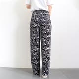 柄 プリーツワイドパンツ 夏レディース | Miniministore | 詳細画像17 