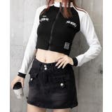 ロゴジップアップ クロップドトップス長袖 | Miniministore | 詳細画像14 