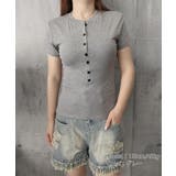 半袖ヘンリーネックtシャツ丸首カットソー | Miniministore | 詳細画像20