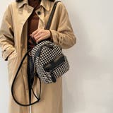 ミニリュックサック 千鳥格子バックパック | Miniministore | 詳細画像6