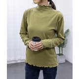 パイピングトップス ヒートインナー微起毛 | Miniministore | 詳細画像14 