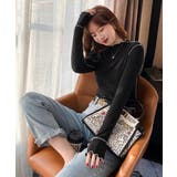 パイピングトップス ヒートインナー微起毛 | Miniministore | 詳細画像5 