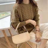 ケーブル編みニット セーター レディース | Miniministore | 詳細画像13