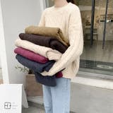 ケーブル編みニット セーター レディース | Miniministore | 詳細画像8