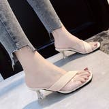 クリアサンダル スクエアトゥ ミュール 夏 | Miniministore | 詳細画像10