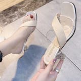 クリアサンダル スクエアトゥ ミュール 夏 | Miniministore | 詳細画像13
