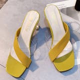 クリアサンダル スクエアトゥ ミュール 夏 | Miniministore | 詳細画像17