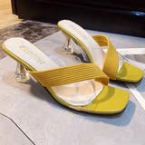 クリアサンダル スクエアトゥ ミュール 夏 | Miniministore | 詳細画像18