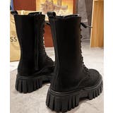 レースアップミドルブーツ ストームブーツ | Miniministore | 詳細画像36 