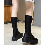 ロングブーツ レディース レースアップ靴 | Miniministore | 詳細画像3